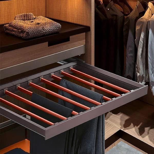 DBR DBR Mocha Soft Close Metal Wardrobe Trouser Rack 900 Mm Standard 1 Pieces  - Image 1