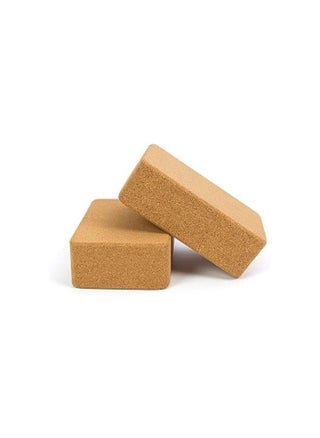 Cork Yoga Blocks, 2 Pack, 22.8x15.2x7.6cm, High Density Solid Natural Cork Yoga Brick with Comfortable Edge to Improve Balance, Strength and Flexibility - pzsku/Z1E598CB5A35BDDF0E9C4Z/45/_/1725718575/a9712c67-1eb1-49c5-98ff-f3ac32dde55c