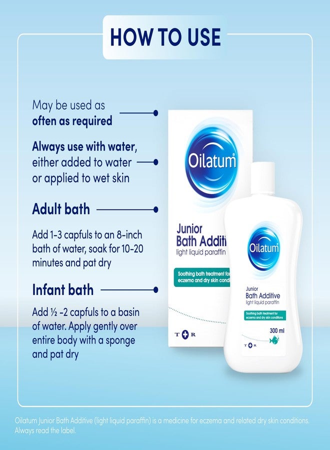 Oilatum Junior Bath Formula 300ml - Image 4