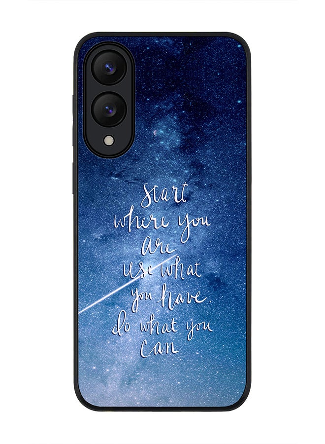 Stylizedd For Samsung Galaxy S25 Edge Case,Slim fit Camera Protection, Shockproof Thin Phone cover  - Start, Use, Do