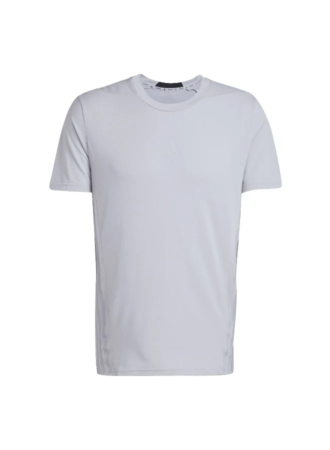 adidas Adidas D4T 3S Tee M Grey Training T-Shirts For Men