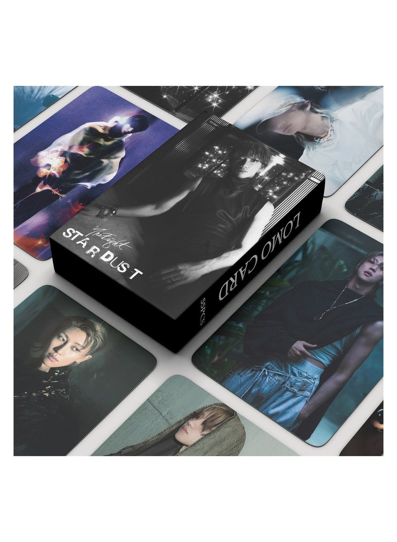 NIBEMINENT 55 Pcs Kpop SEVENTEEN - The8 Lomo Cards Card For Fans Collection Gifts - Image 2