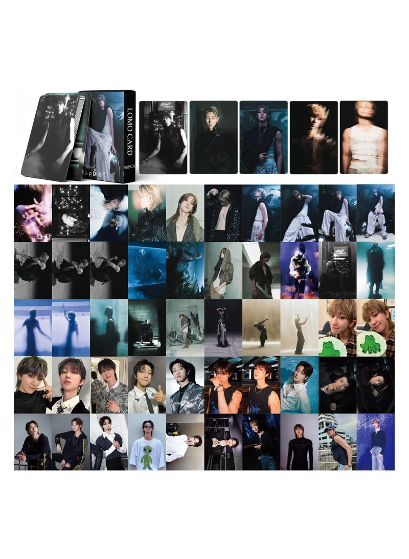 NIBEMINENT 55 Pcs Kpop SEVENTEEN - The8 Lomo Cards Card For Fans Collection Gifts - Image 1