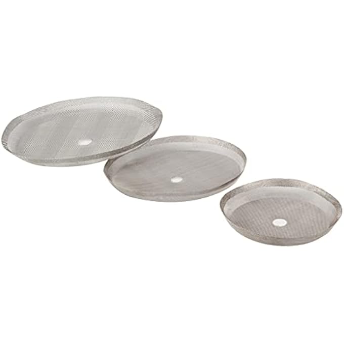 Unity 5 Pcs French Press Replacement Stainless Steel Coffee Filter Mesh For Coffee Tea Maker 350Ml800Ml1000Ml French Press Replacement Coffee Filter Mesh Reusable Stainless Steel Tea Maker - Image 3