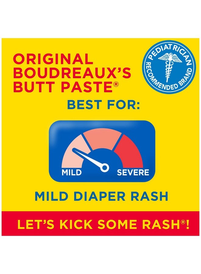 Boudreaux's Butt Paste Original Diaper Rash Cream Ointment For Baby 16 Oz Fliptop Jar - Image 3