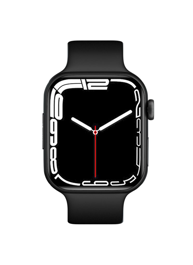 Generic - New Huaqiangbei S9ultra smart watch s8 multi-function NFC mens and womens sports watch cross-border low-cost gifts [S8 black]⭐Make calls + wireless charging - Image 1