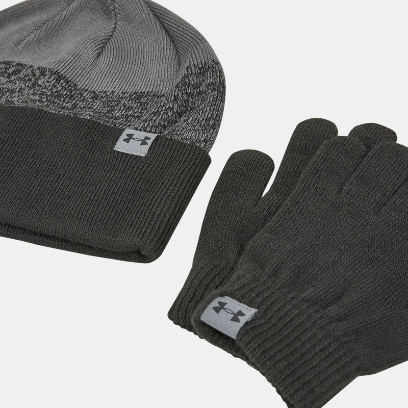 UNDER ARMOUR Kids' UA Beanie And Gloves Training Set