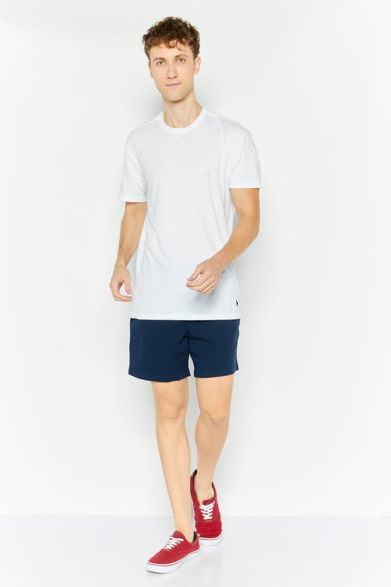 Paperbacks Men Solid Chino Shorts, Navy - Image 2