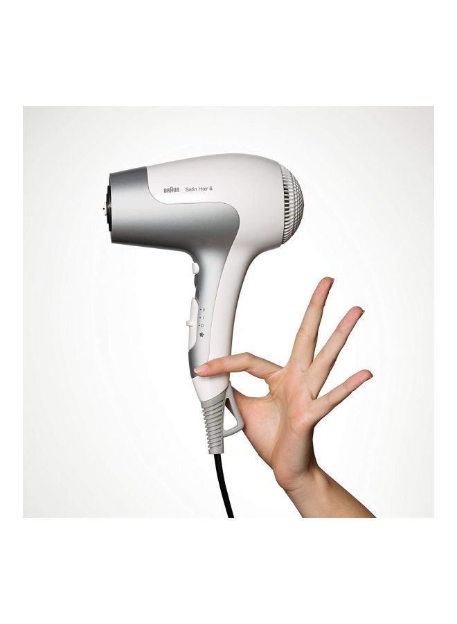 BRAUN Satin Hair Dryer White/Grey - Image 3