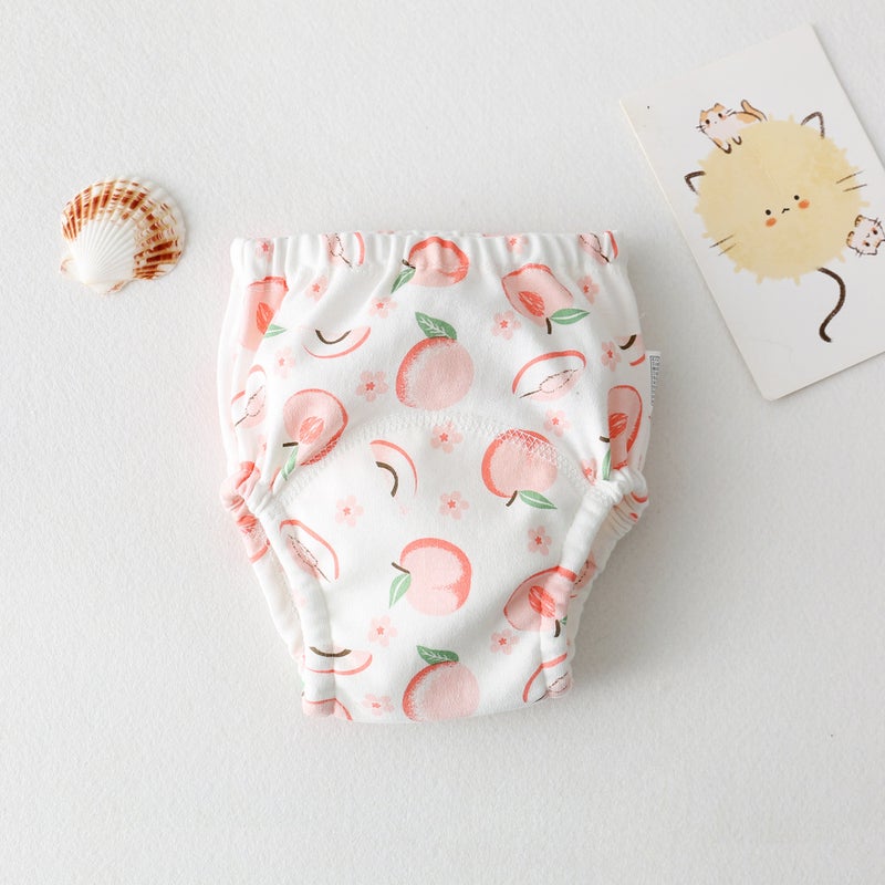 Waterproof Cotton Training Pants Peach 