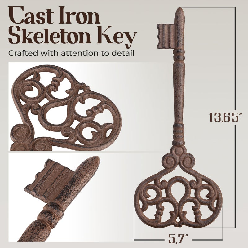 كرافتي كروكودايل مفتاح هيكلي حديدي للزينة - Image 3