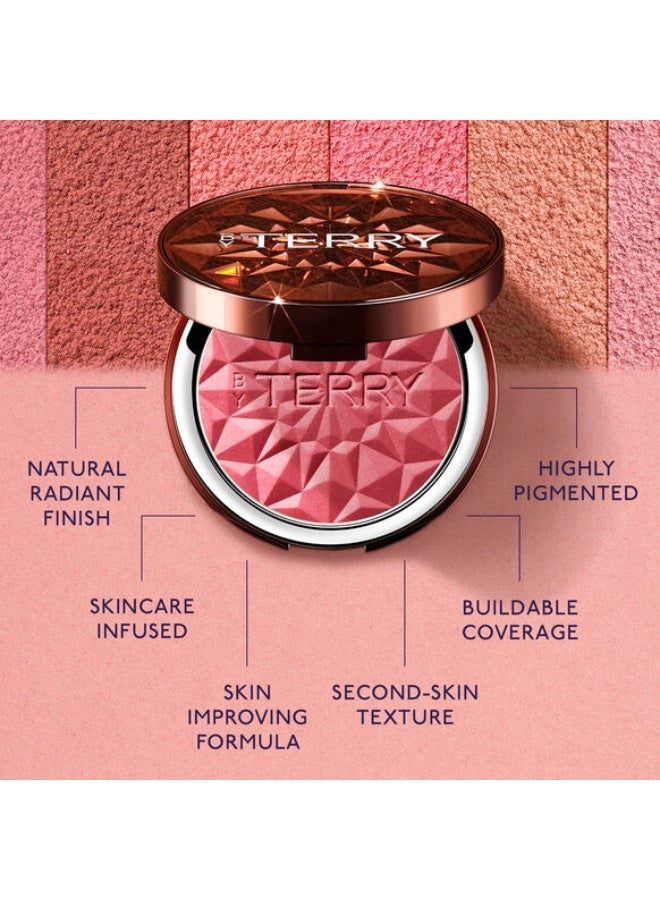 By Terry Tea To Tan Blush Powder brick peach 7g - Image 4