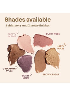 Attitude ATTITUDE Oceanly Eyeshadow, EWG Verified, Single Shimmer Cream Eyeshadow, Plastic-Free, Vegan Beauty and Makeup, Pretty in Pink, 0.16 Fl Oz  - Image 4