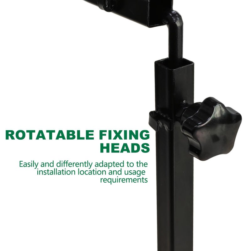 A Small Adjustable And Extendable Metal Stand Model JJCX 28 For Reptile Lamps Suitable For Turtles Lizards Geckos Snakes Parrots Birds And Plant Grow Lights Can Be Placed On Aquariums Pet Houses Or Desktops No Battery Needed - Image 4