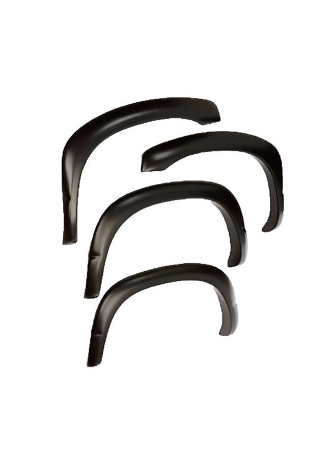 Bushwacker OE Style Factory Front & Rear Fender Flares | 4-Piece Set, Black, Smooth Finish | 20941-02 | Fits 2011-2016 Ford F-250, F-350 Super Duty - Image 1
