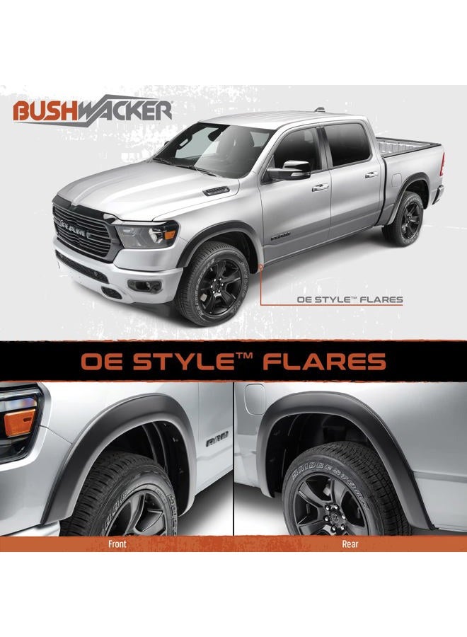 Bushwacker OE Style Factory Front & Rear Fender Flares | 4-Piece Set, Black, Smooth Finish | 20941-02 | Fits 2011-2016 Ford F-250, F-350 Super Duty - Image 2