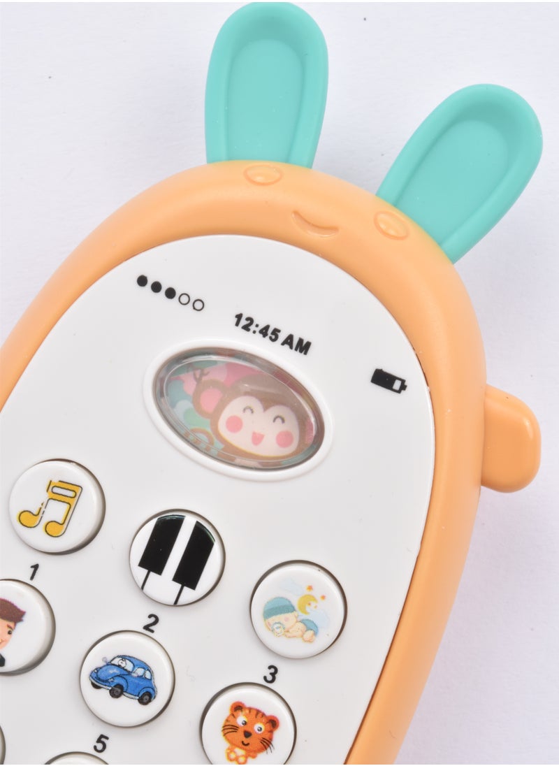 Ibi-Irn Multifunctional Musical Phone Toy - Yellow  - Image 2