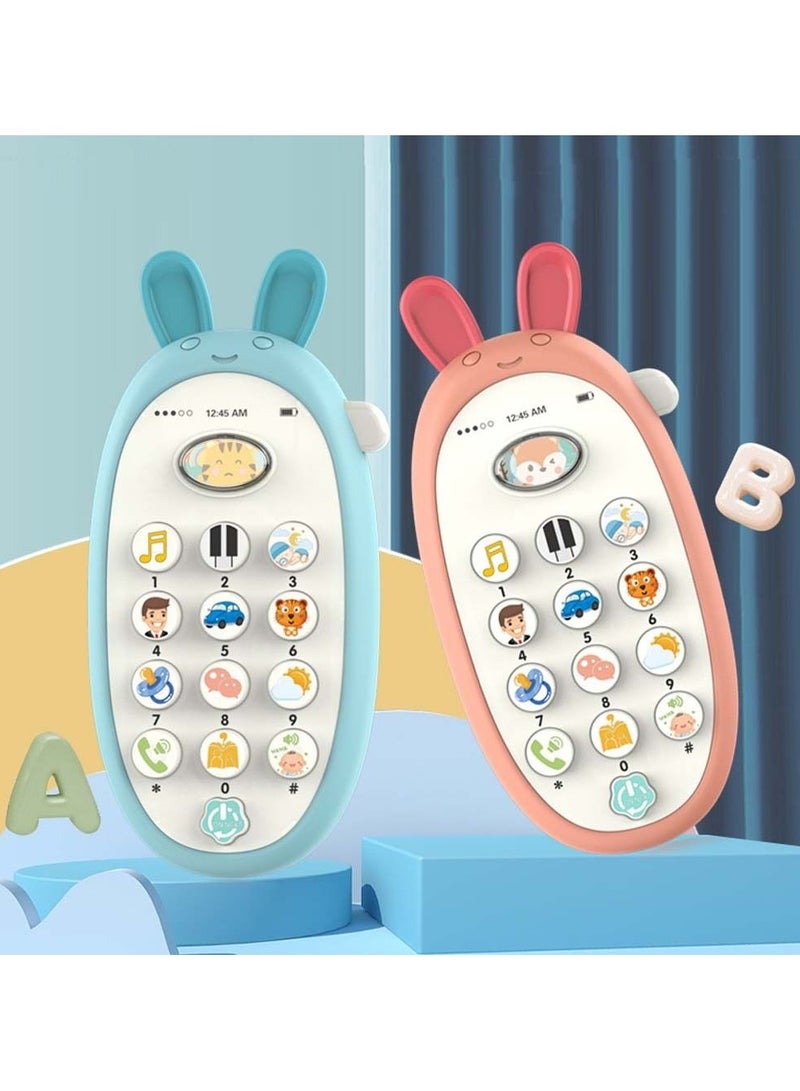 Multifunctional Musical Phone Toy - Yellow