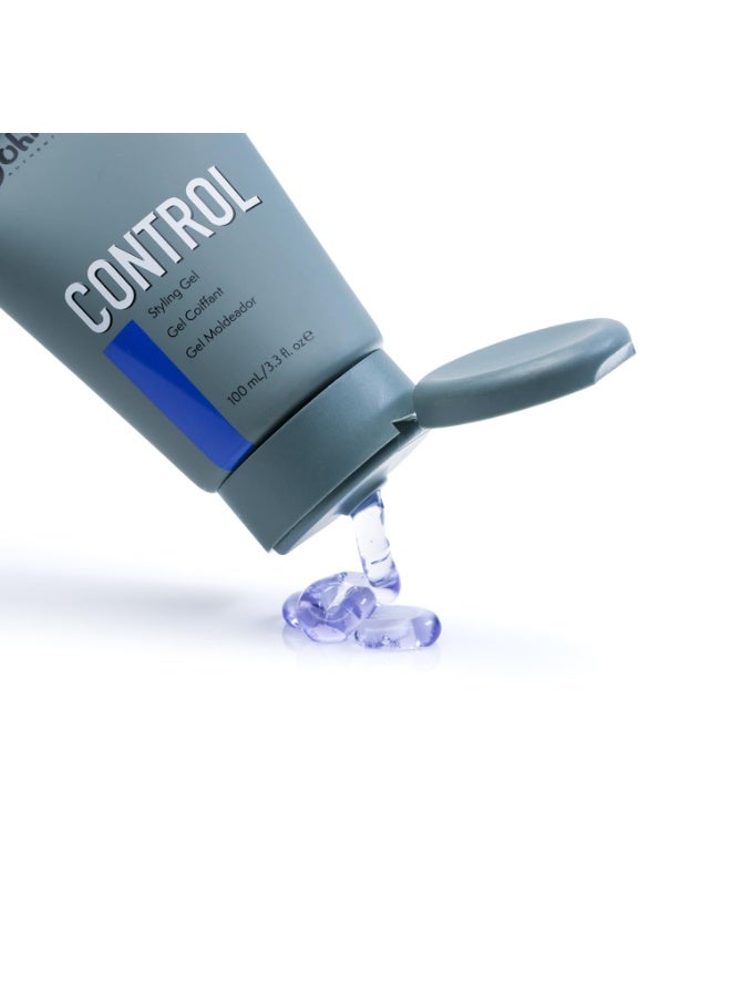 JOHNNY B. Johnny B Control Professional Unisex Hair Styling Gel Size: 3.3 Fl Oz (Pack of 1) - Image 2