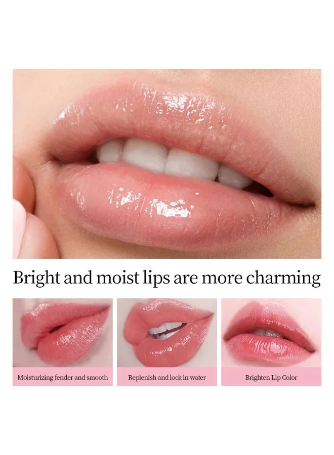 Kormesic Lip care Mask Collagen-Infused Gel for Nourished & Plump Lips Remove Dark Lip Balm Lightening Melanin Mask Gloss Exfoliating Lip Pink Treatment Reduce Lip Lines Improve Dryness Moisturizing LIP PLUMPING - Image 3