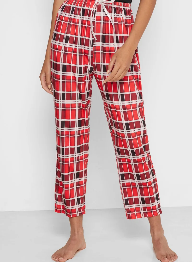 Ginger Checked Pyjama Set