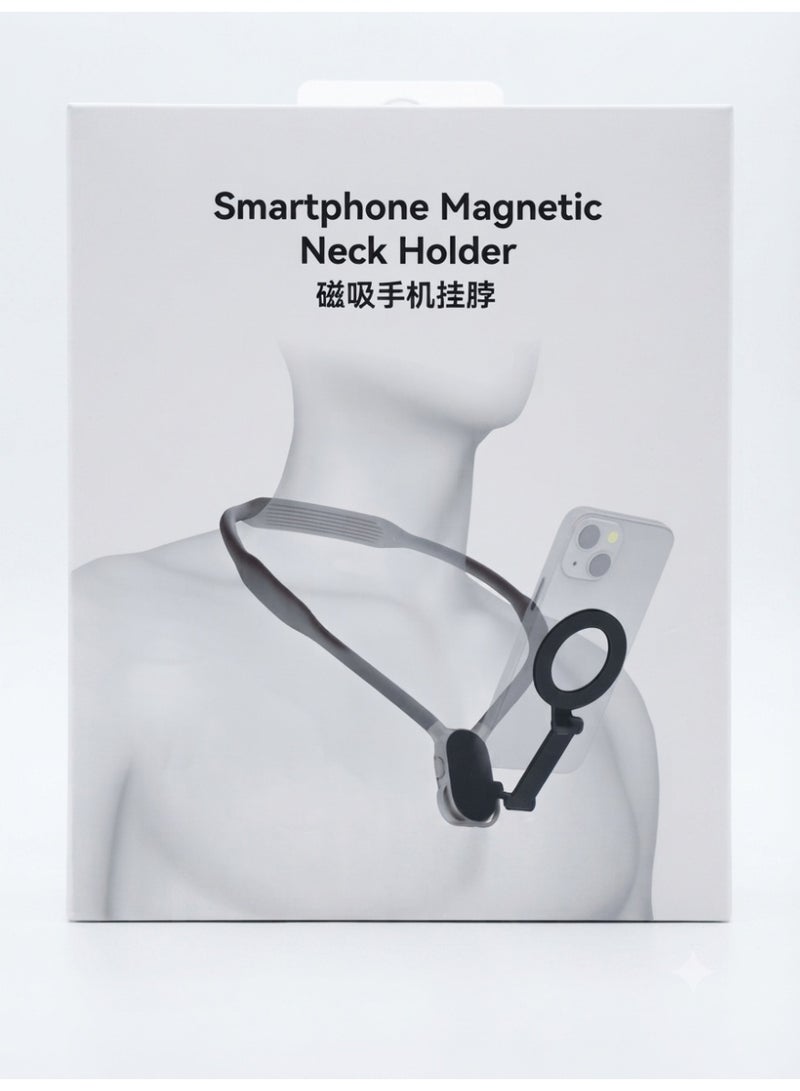Smartphone Magnetic Neck Mount for Hands-Free POV Smartphone Recording