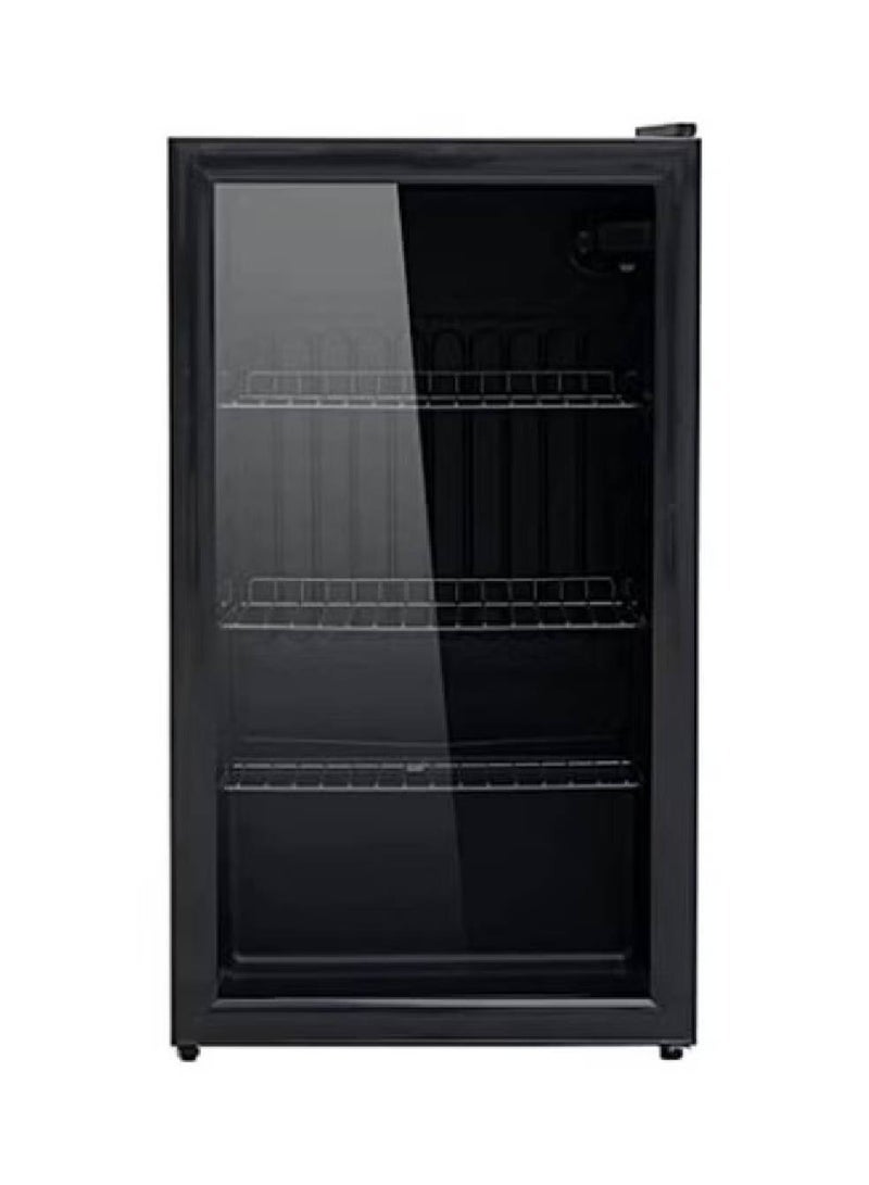JUSTINGHOUSE 90L Glass Door Display Refrigerator JSSW-95 Black - Image 1