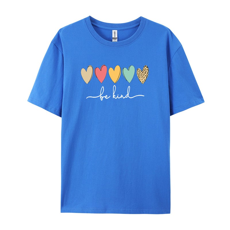 Cotton Code Be Kind Love Ladies Blessing T-Shirt Ladies Short Sleeve - Image 5