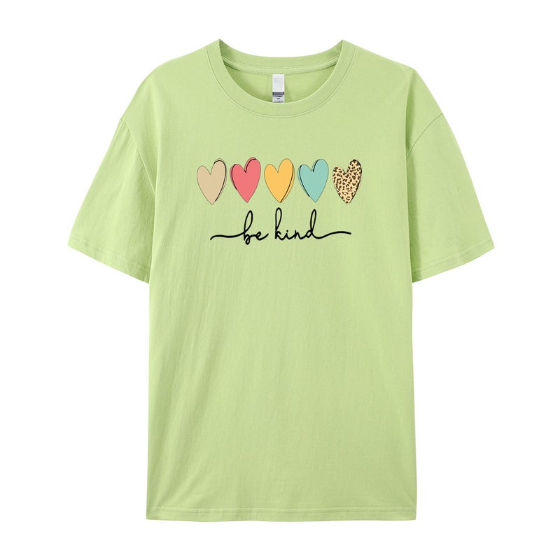Cotton Code Be Kind Love Ladies Blessing T-Shirt Ladies Short Sleeve - Image 4