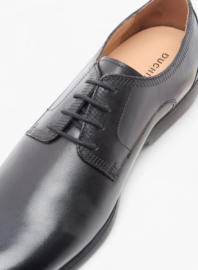 دوتشيني حذاء ديربي رجالي سادة برباط - Image 4