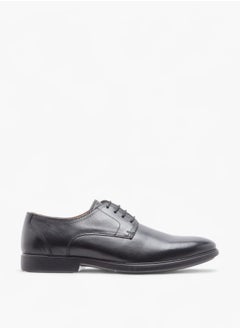 DUCHINI Men's Solid Derby Shoes with Lace-Up Closure  - Image 3