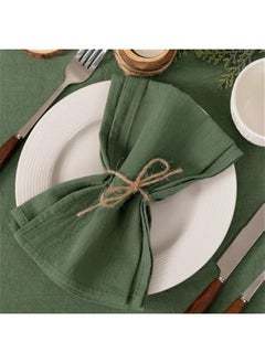 Linen Napkins Olive Green  Spring Cloth Napkins Bulk Washable Cotton Napkins Set of 6 17x17 for Wedding Party Bridal Baby Shower Birthday Table Decorations - pzsku/Z1E5B9F35895B10CB4DC8Z/45/_/1740542052/abf398cc-b84d-4c70-b196-5af293105d90