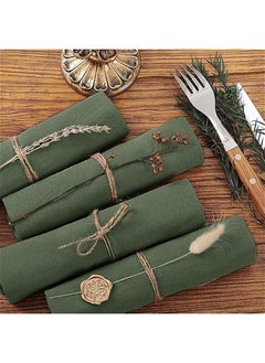 Linen Napkins Olive Green  Spring Cloth Napkins Bulk Washable Cotton Napkins Set of 6 17x17 for Wedding Party Bridal Baby Shower Birthday Table Decorations - pzsku/Z1E5B9F35895B10CB4DC8Z/45/_/1740542173/aaafdbdf-f79b-43c4-aa1d-b980cba1f666