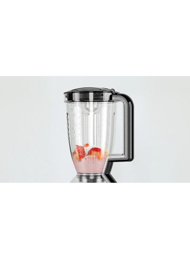 Bosch Food processor MultiTalent 3 800 W Black, Brushed stainless steel 3.6 kg 800 W MCM3501MGB black - Image 4