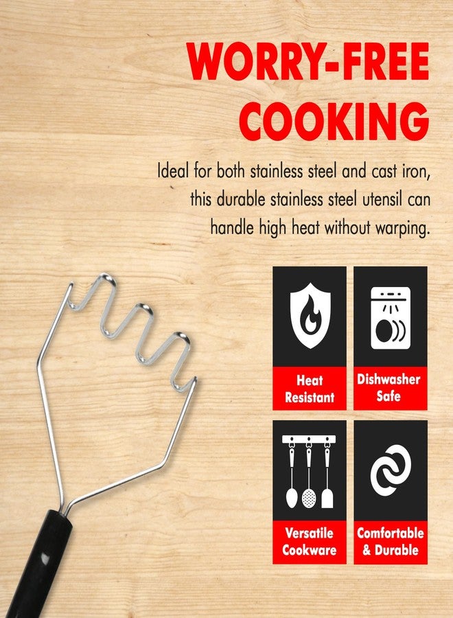 شيف كرافت هراسة متينة من شيف كرافت سيليكت، 11 بوصة، مصنوعة من الفولاذ المقاوم للصدأ - Image 3