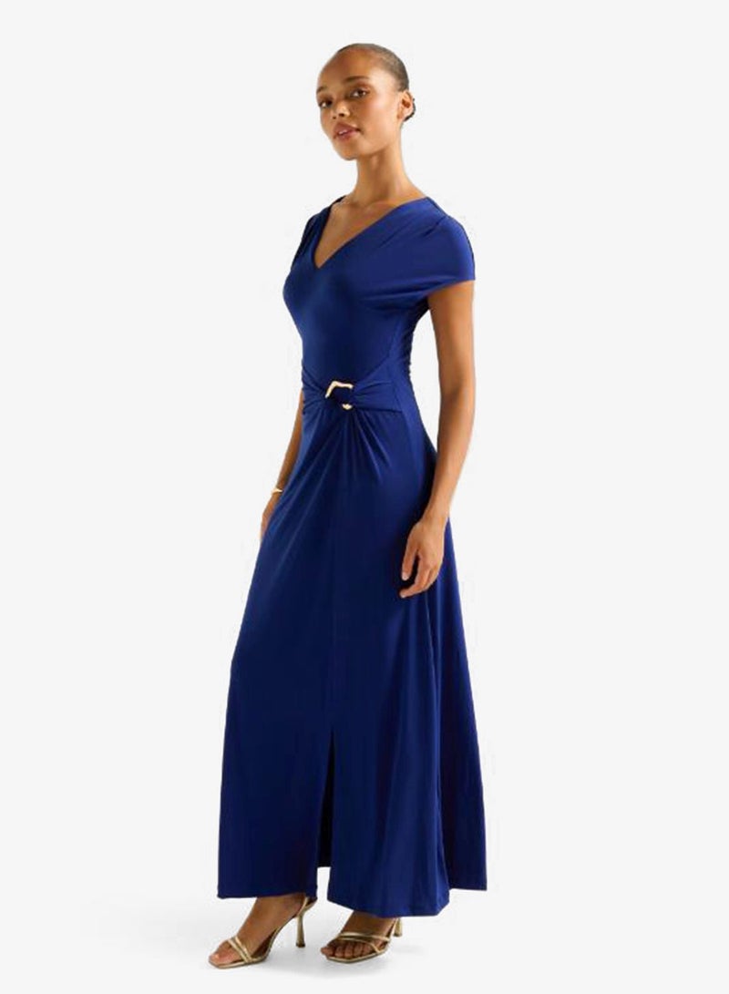 forever new Macy Twist Buckle Detailed Midi Dress - Image 3