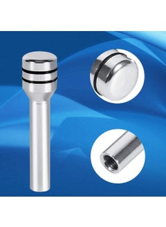 AUTO MT Silver 4PC Set Universal Door Lock Knob Pull Pin Aluminum Interior Item All Car SUV Van Truck  - Image 4