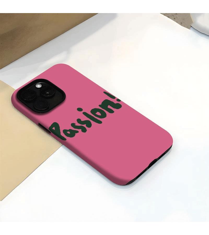Phone Case Film In Two Passion Passion Compatible With Iphone 17 Large Hole Protection Drop Scratch Shattered Screen Comfortable Grip - Image 5