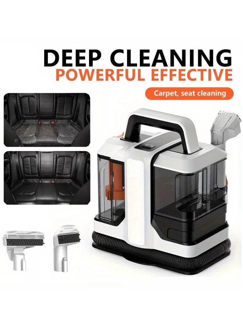 ريبنيو مكنسة كهربائية محمولة، تنظيف عميق للكنب، والحيوانات الأليفة، ومقاعد السيارة، والأرضيات المسطحة والقابلة للحركة - Image 2