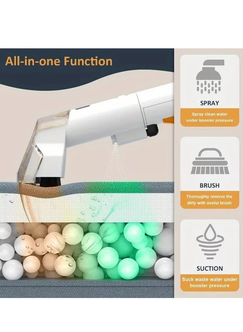 ريبنيو مكنسة كهربائية محمولة، تنظيف عميق للكنب، والحيوانات الأليفة، ومقاعد السيارة، والأرضيات المسطحة والقابلة للحركة - Image 5