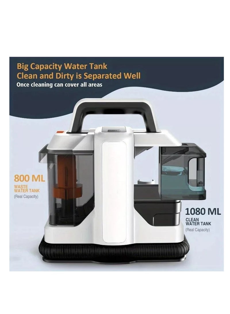 ريبنيو مكنسة كهربائية محمولة، تنظيف عميق للكنب، والحيوانات الأليفة، ومقاعد السيارة، والأرضيات المسطحة والقابلة للحركة - Image 4