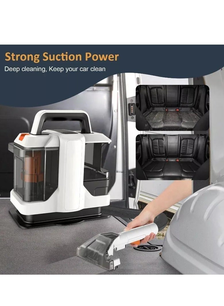 ريبنيو مكنسة كهربائية محمولة، تنظيف عميق للكنب، والحيوانات الأليفة، ومقاعد السيارة، والأرضيات المسطحة والقابلة للحركة - Image 3
