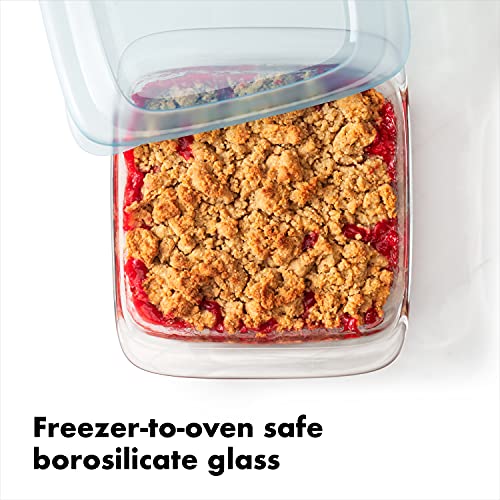 OXO Good Grips Glass 2 Qt Baking Dish with Lid - Image 5