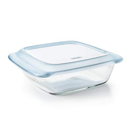 OXO Good Grips Glass 2 Qt Baking Dish with Lid - Image 1
