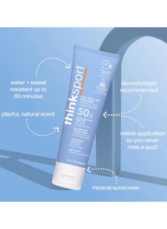 Thinksport Thinksport SPF 50 Plus Sunscreen, 3 Ounce-pack of 2  - Image 4
