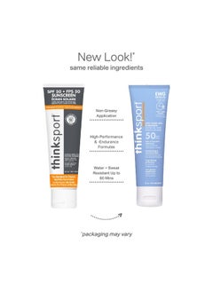 Thinksport Thinksport SPF 50 Plus Sunscreen, 3 Ounce-pack of 2  - Image 3