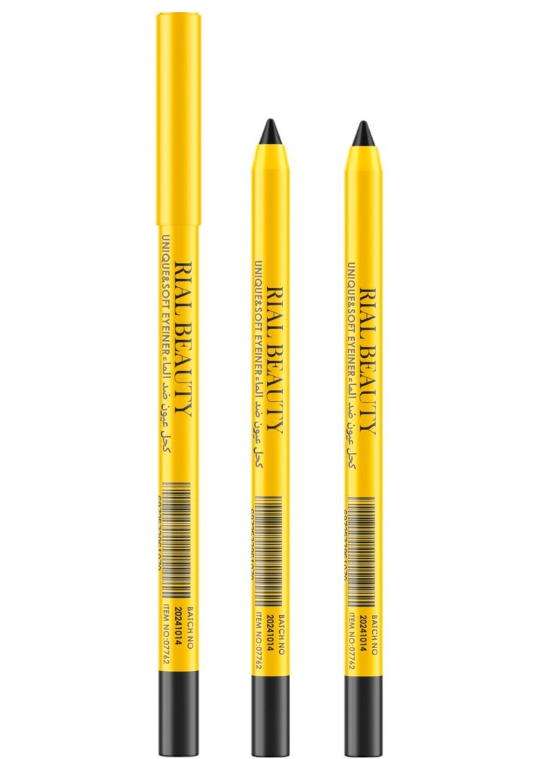 RIAL BEAUTY Unque & Soft Eyeliner 2 pcs Black color  - Image 4