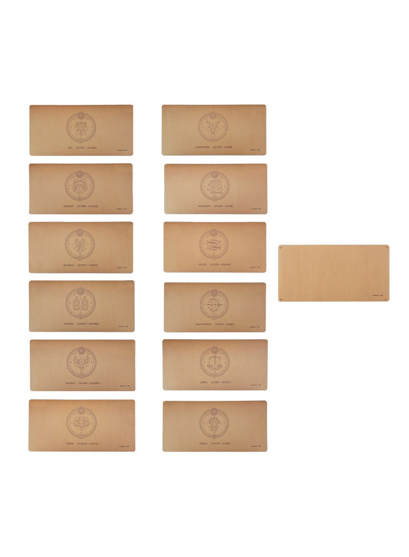 NIBEMINENT Natural Cork Texture Mousepad Multicolor - Image 5