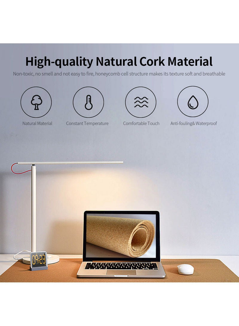 NIBEMINENT Natural Cork Texture Mousepad Multicolor - Image 2