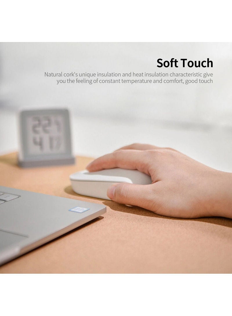 NIBEMINENT Natural Cork Texture Mousepad Multicolor - Image 3